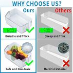 Samsung Refrigerator Door Shelf Replacement with Magnets