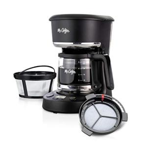 Mr. Coffee 5-Cup Programmable Coffee Maker, Black