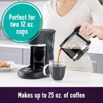 Mr. Coffee 5-Cup Programmable Coffee Maker, Black