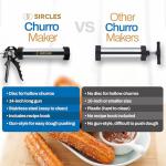 SIRCLES Durable Stainless Steel Churro Maker Kit