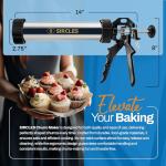 SIRCLES Durable Stainless Steel Churro Maker Kit