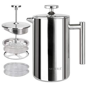 Secura 17oz Stainless Steel French Press Coffee Maker