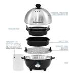 Elite Gourmet Egg Cooker for Perfect Eggs