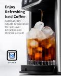 KIDISLE Single Serve Coffee Maker: Hot & Iced