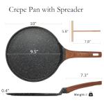Nonstick 9.5 Inch Crepe and Pancake Pan