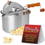 Whirley Pop Stovetop Popcorn Maker - Silver
