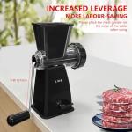 LHS Heavy Duty Manual Meat Grinder with Suction Base