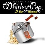 Whirley Pop Stovetop Popcorn Maker - Silver