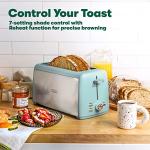 BELLA 4-Slice Long Slot Toaster with Auto Shut Off