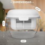 Yomate Greek Yogurt Maker with Strainer and Lid