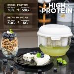 Yomate Greek Yogurt Maker with Strainer and Lid