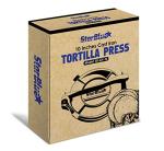 10-Inch Cast Iron Tortilla Press with Oil Paper