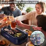 CUSIMAX Electric Smokeless Indoor BBQ Grill