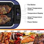 CUSIMAX Electric Smokeless Indoor BBQ Grill