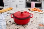 Lodge 4.5 Quart Enamel Cast Iron Dutch Oven