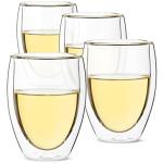 Double Wall Stemless Wine Glasses - Set of 4