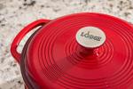 Lodge 4.5 Quart Enamel Cast Iron Dutch Oven