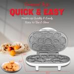 Animal Mini Waffle Maker with 12 Pancake Molds