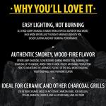 FOGO Premium Oak Lump Charcoal for Grilling