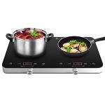 Cooktron Double Induction Cooktop with Timer & Safety Lock