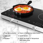 Cooktron Double Induction Cooktop with Timer & Safety Lock