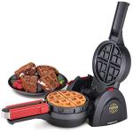 Presto Stuffed Waffle Maker - Belgian, Large, Black