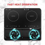 Cooktron Double Induction Cooktop with Timer & Safety Lock