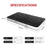 Cooktron Double Induction Cooktop with Timer & Safety Lock