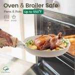 Non-Toxic Ceramic Cookware Set with Detachable Handles