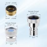 iFealClear Dishwasher Faucet Adapter for Portable Washers