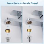 iFealClear Dishwasher Faucet Adapter for Portable Washers