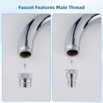 iFealClear Dishwasher Faucet Adapter for Portable Washers