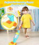 Kids Toy Vacuum Cleaner Set with Lights and Sounds