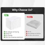 60 Count Leak-Proof Trash Compactor Bags