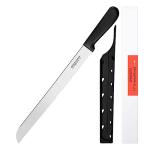 10-Inch Serrated Bread Knife with Protective Sheath