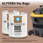 5 Pack ALYYDBG Vacuum Collection Bags for Shop Vacs