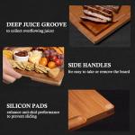 Empune Bamboo Cutting Board Set with Holder
