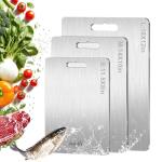 Titanium Cutting Board Set - 3 Durable Boards