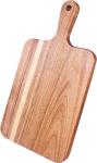 ZeQi Acacia Wood Cutting Board with Handle 13.7"x7