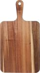ZeQi Acacia Wood Cutting Board with Handle 13.7"x7