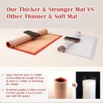 Extra Large Non-Slip Silicone Pastry Mat 28''x20