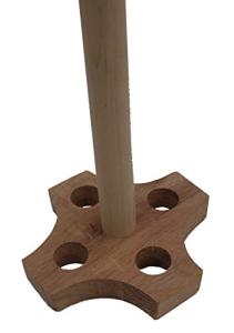 Wooden Oak Star Butter Churn Appliance