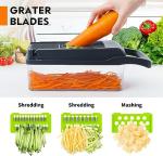 14-in-1 Vegetable Chopper with 8 Blades