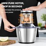 LINKChef 8-Cup Electric Food Chopper & Grinder