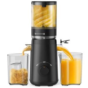 TUUMIIST Cold Press Juicer with Extra Large Feed
