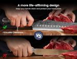 SYOKAMI 12-Inch Brisket Slicing Knife with Wood Handle