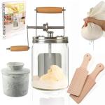 Dazey Hand Crank Butter Churn with Paddles