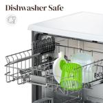 Compact Salad Spinner with Measuring Cup Bowl