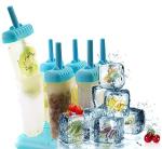 Ozera 6-Pack Reusable Popsicle Molds with Funnel