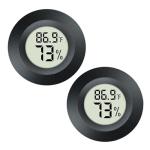 2 Pack Mini Digital Thermometer Hygrometer Meter
